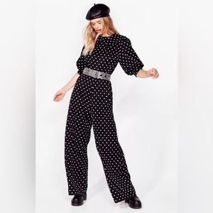 Nasty Gal jumpsuit 🖤🤍